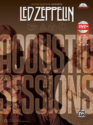 Led Zeppelin: Acoustic Sessions - Guitar TAB - Book/DVD