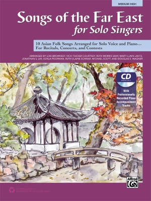 Alfred Publishing - Songs of the Far East for Solo Singers - Medium High Voice - Book/CD