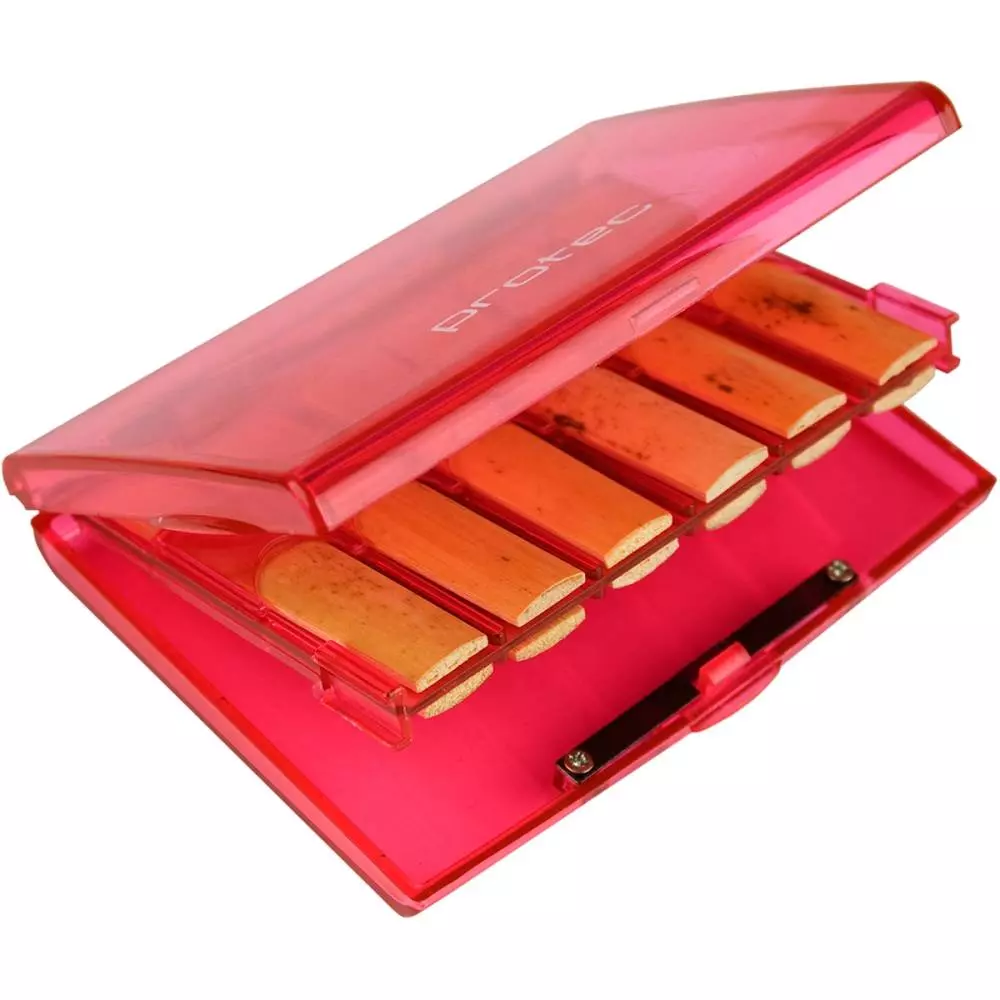 Clarinet Reed Case - Transparent Cherry