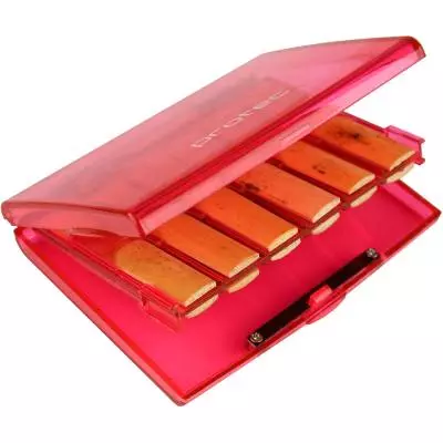 Clarinet Reed Case - Transparent Cherry