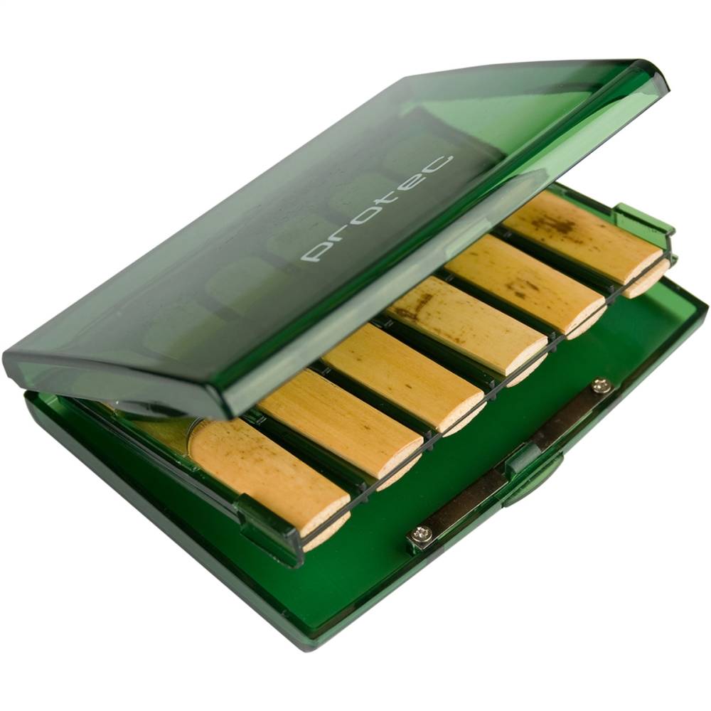 Clarinet Reed Case - Transparent Lime