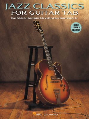Hal Leonard - Jazz Classics For Guitar Tab - Livre