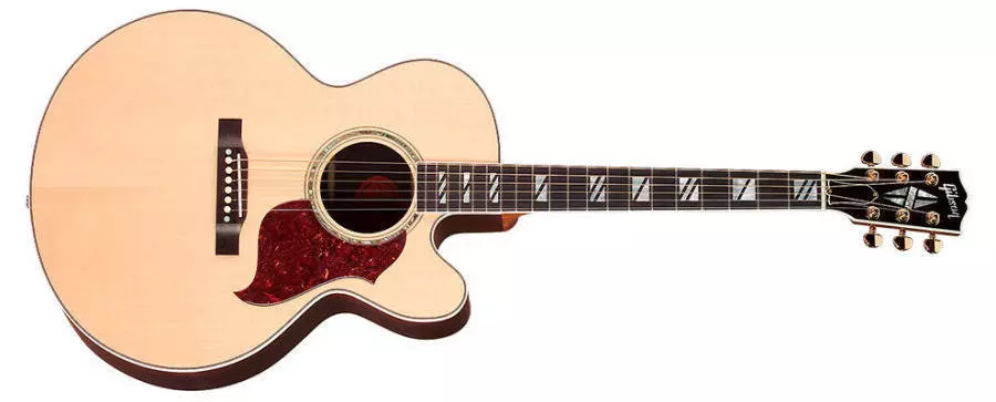 J-185 Rosewood Cutaway Acoustic with pickup - Natural Finish