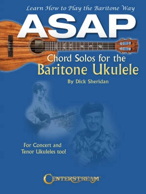 Hal Leonard - ASAP Chord Solos for the Baritone Ukulele - Sheridan - Book