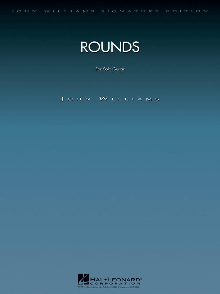 Rounds for Solo Guitar - Williams - Solo Classical Guitar