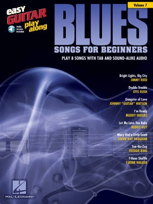 Hal Leonard - Blues Songs for Beginners: Easy Guitar Play-Along Volume 7 - Book/Audio Online