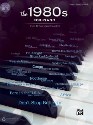 Alfred Publishing - Greatest Hits: The 1980s for Piano - Piano/Vocal/Guitar - Book