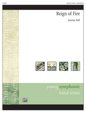 Alfred Publishing - Reign of Fire - Bell - Concert Band - Gr. 3