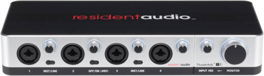 T4 24/96 4-Channel Thunderbolt Audio Interface