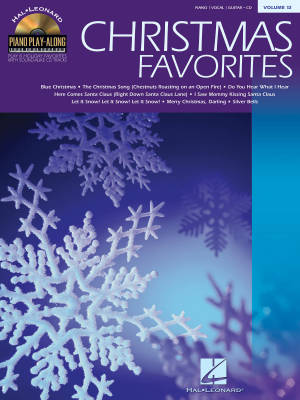 Christmas Favorites: Piano Play-Along Volume 12 - Piano/Vocal/Guitar - Book/CD