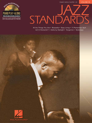 Hal Leonard - Jazz Standards: Piano Play-Along Volume 18 - Piano/Vocal/Guitar - Book/CD