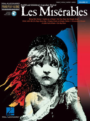 Les Miserables: Piano Play-Along Volume 24 - Piano/Vocal/Guitar - Book/Audio Online