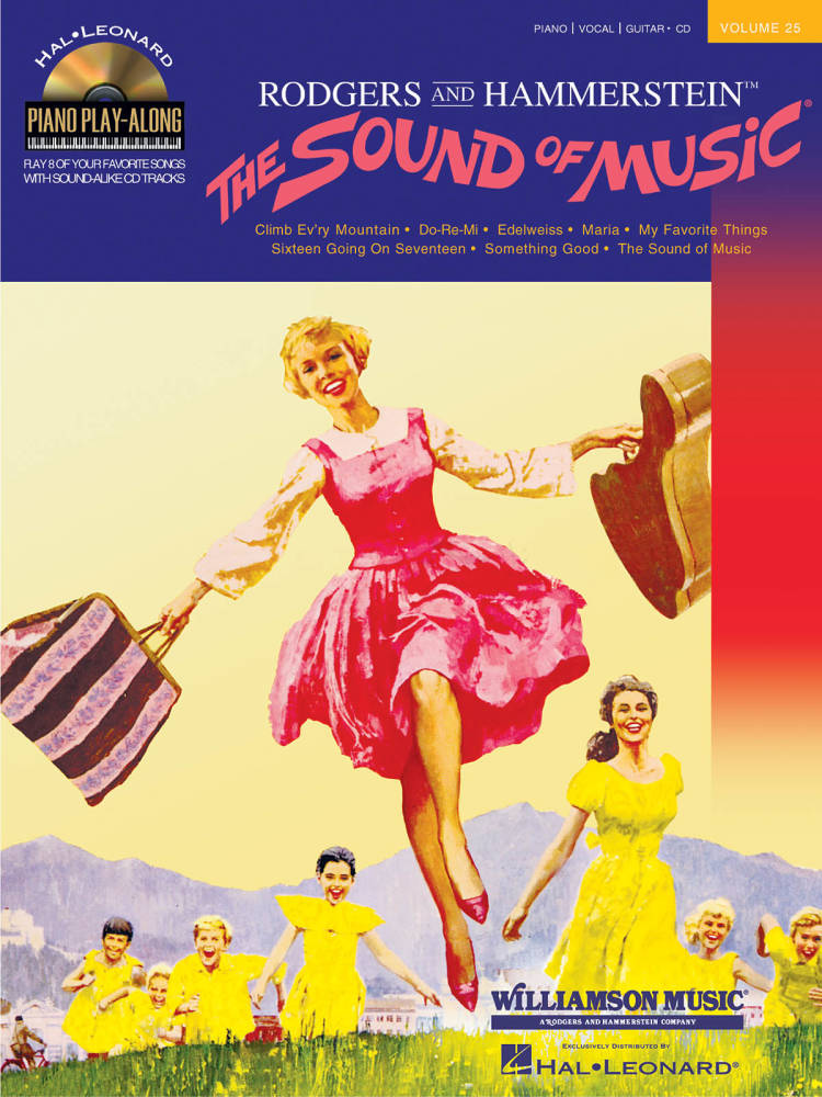 The Sound of Music Piano Play-Along Volume 25 - Piano/Vocal/Guitar - Book/CD