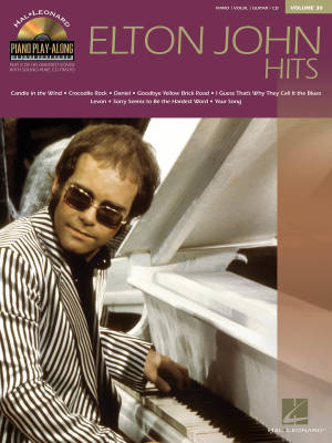 Elton John Hits: Piano Play-Along Volume 30 - Piano/Vocal/Guitar - Book/CD
