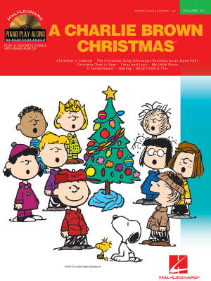 Hal Leonard - Charlie Brown Christmas: Piano Play-Along Volume 34 - Piano/Vocal/Guitar - Book/Audio Online