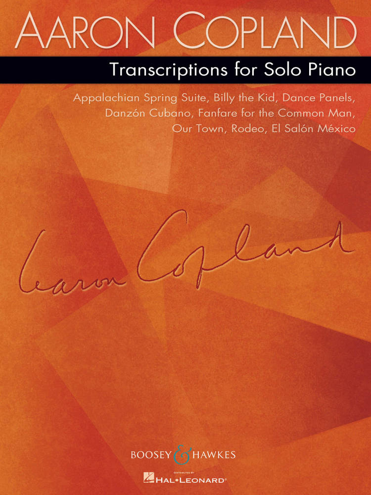 Transcriptions for Solo Piano: Ballets and Orchestra Pieces - Copland - Piano - Book