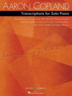 Transcriptions for Solo Piano: Ballets and Orchestra Pieces - Copland - Piano - Book