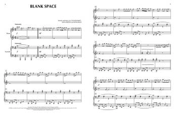 Taylor Swift for Piano Duet - Intermediate Piano (1 Piano, 4 Hands) - Book