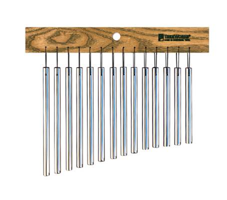 Single Row Chimes with White Ash Mantle