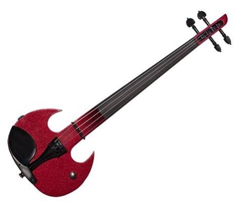 Wood Violins Stingray 4-String Electric Violin - Red
