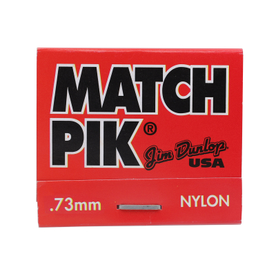 Nylon Picks Match Book (6 Pack) - .73mm