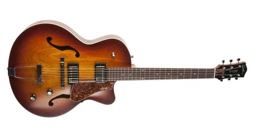5th Ave CW Kingpin II with TRIC Case - Cognac Burst