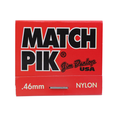 Nylon Picks Match Book (6 Pack) - .46mm