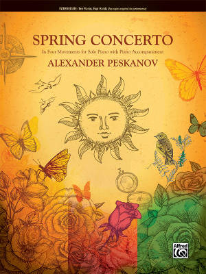 Spring Concerto - Peskanov - Piano Duo (2 Pianos, 4 Hands) - Book