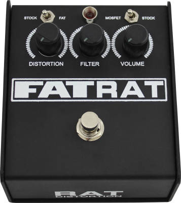 RAT - Fat Rat Pedal with Mosfet/Germanium and Low End Boost