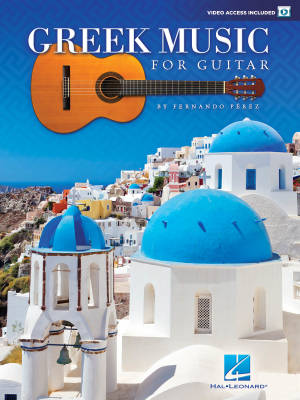 Greek Music For Guitar - Perez - Guitar/Video Online - Book