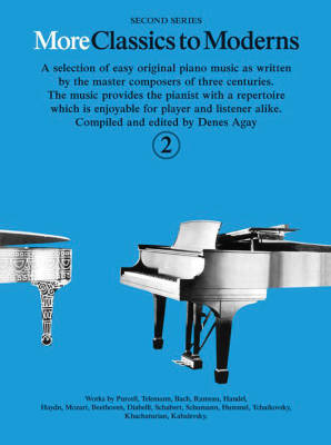 Yorktown Music Press - More Classics to Moderns - Second Series, Book 2 - Agay - Piano - Book