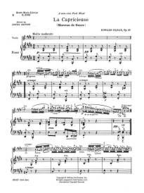 La Capricieuse - Morceau De Genre, Op. 17 - Elgar/Heifetz - Violin/Piano