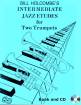 Musicians Publications - 12 Intermediate Jazz Etudes for Two Trumpets - Holcombe - Book/CD