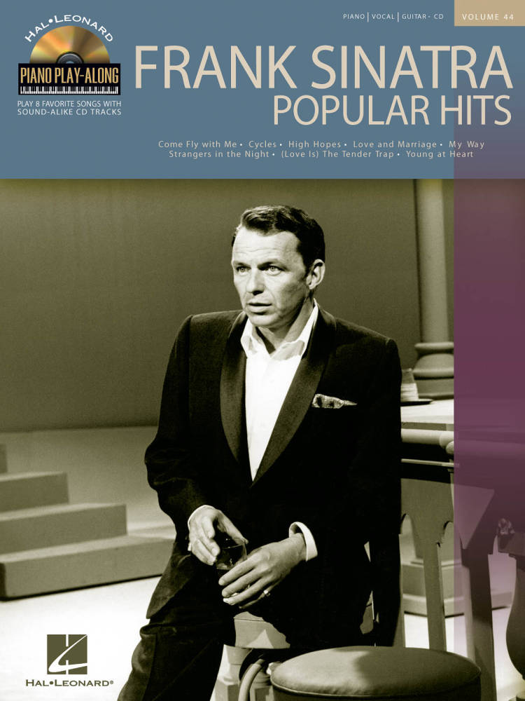Frank Sinatra - Popular Hits: Piano Play-Along Volume 44 - Piano/Vocal/Guitar - Book/CD