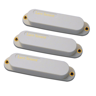 Lace Sensor Gold 3-Pack S/S/S Pickup Set - White