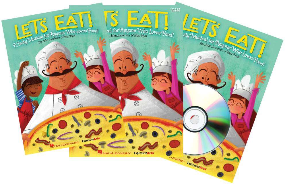 Let\'s Eat! A Tasty Musical for Anyone Who Loves Food! - Jacobson/Huff - Performance Kit/CD