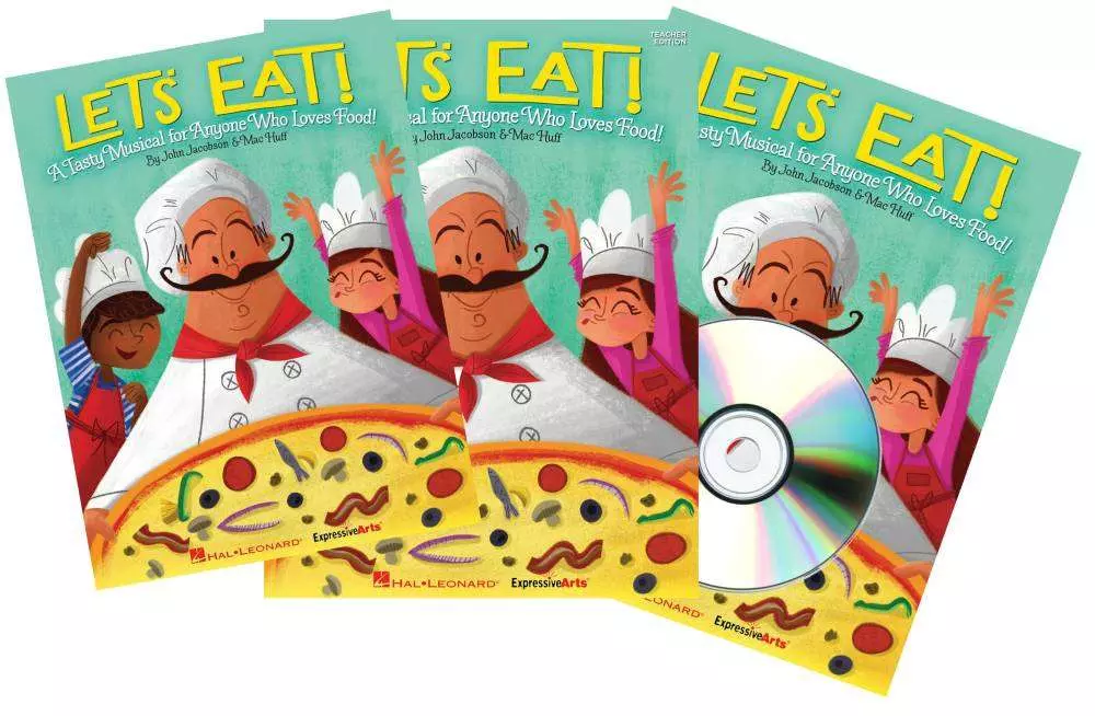 Let\'s Eat! A Tasty Musical for Anyone Who Loves Food! - Jacobson/Huff - Performance Kit/CD