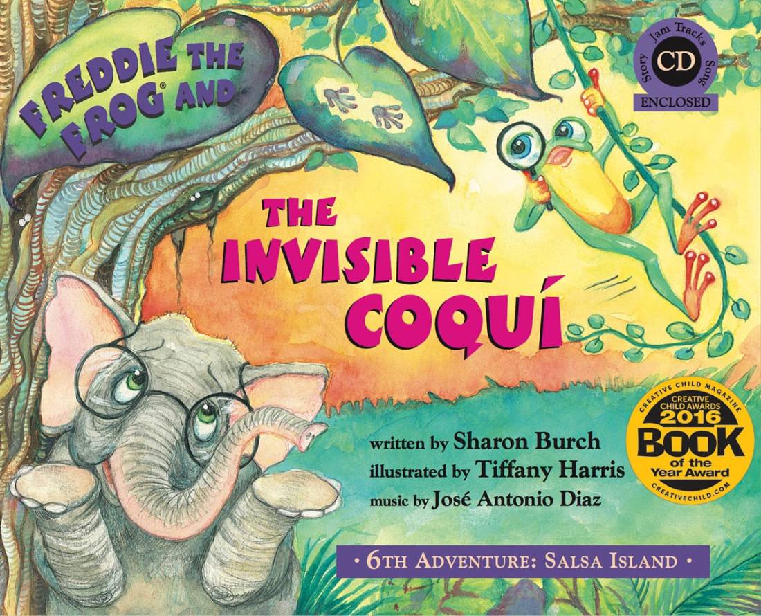 Freddie the Frog and the Invisible Coqui - Burch - Book/CD