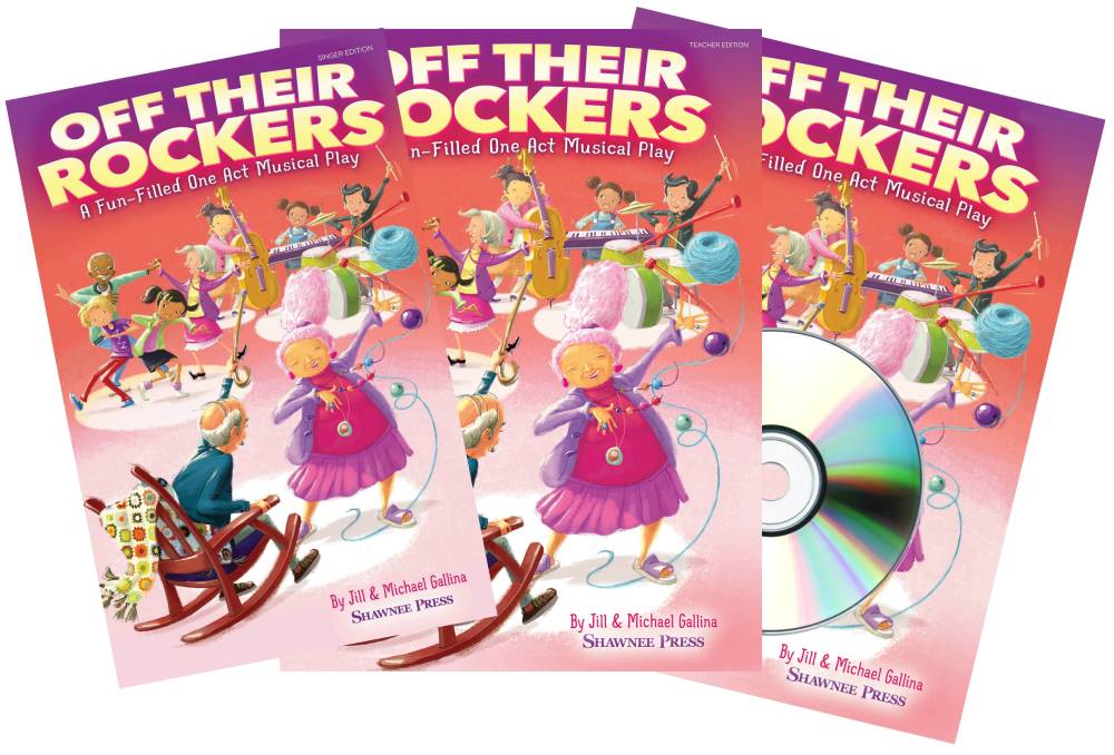 Off Their Rockers: A Fun-Filled One Act Musical Play - Gallina/Gallina - Performance Kit/CD