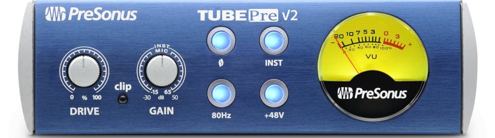 TubePre v2 Mono Tube Mic Preamplifier / DI Box