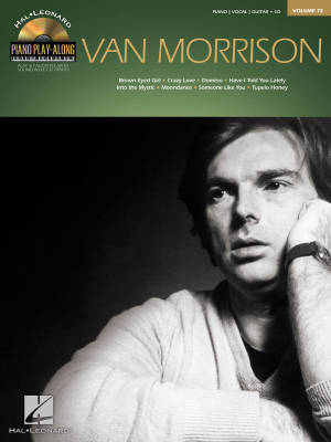 Hal Leonard - Van Morrison: Piano Play-Along Volume 72 - Piano/Vocal/Guitar - Book/CD
