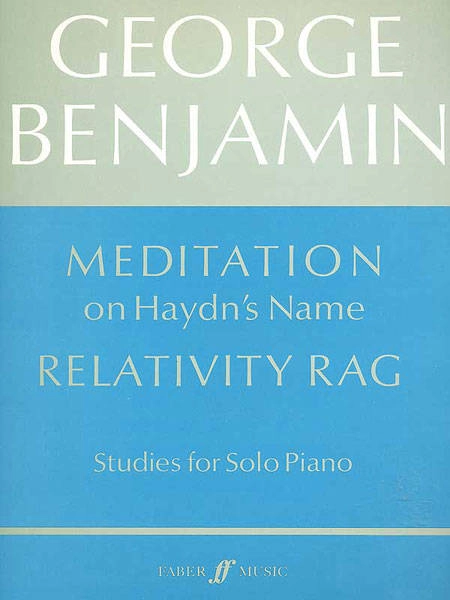 Meditation,  and Relativity Rag - Benjamin - Advanced Piano