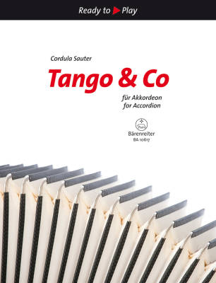 Baerenreiter Verlag - Tango & Co for Accordion - Sauter - Book