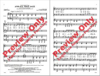 And All That Jazz (from the musical Chicago) - Ebb/Kander/Shaw - SATB