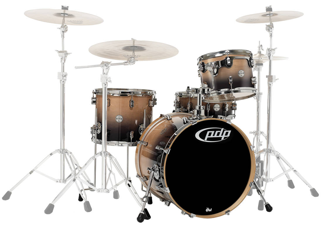 CB4 Concept  Birch 4-Piece Shell Pack - Natural to Charcoal Fade