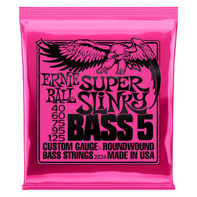 Bass Super Slinky for 5 String 40-125