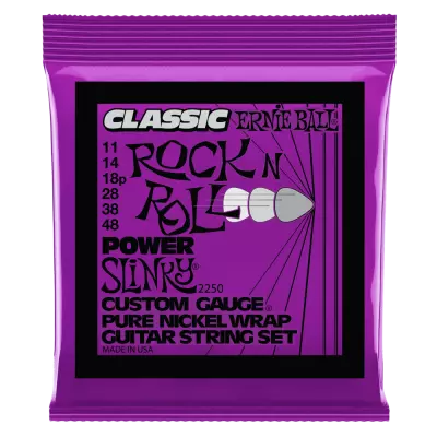 Ernie Ball - Classic Pure Nickel Power Slinky 11-48