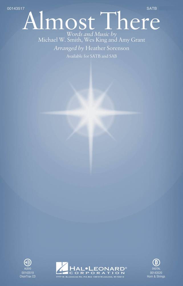 Almost There - Smith/Grant/King/Sorenson - SATB