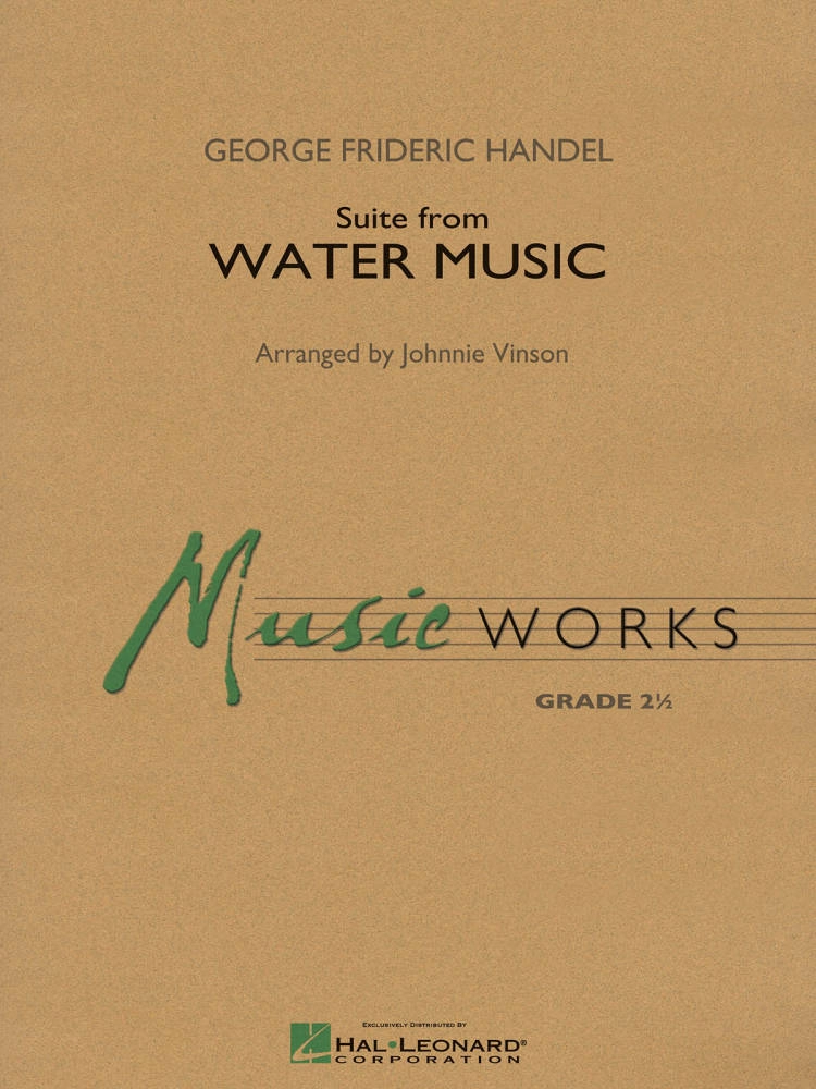 Suite from Water Music - Handel/Vinson - Concert Band - Gr. 2