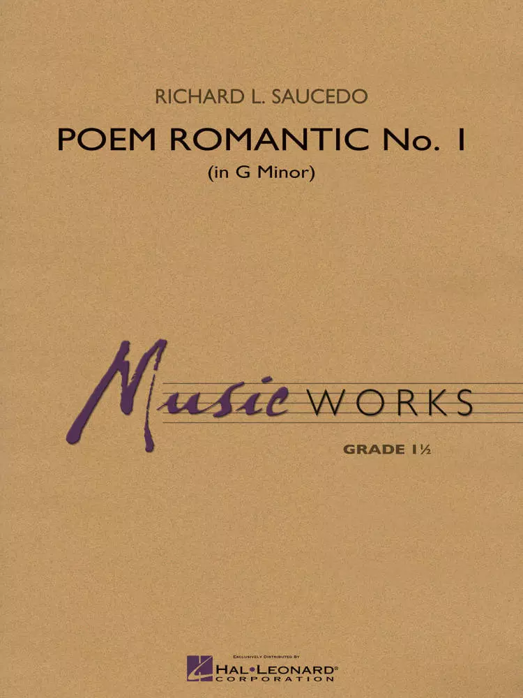 Poem Romantic No. 1 (in G Minor) - Saucedo - Concert Band - Gr. 1